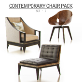Contemporary Chair Pack Set -I