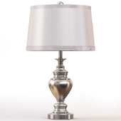 (1427AS) 29 inch Metal Table Lamp in Antique Silver