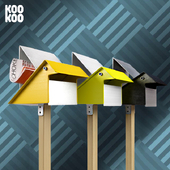 The Koo Koo Mailbox by Playso