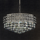 The Lighting Book PANDORA modern crystal chandelier for high ceilings 3