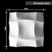 3D panel  CELL / 3D панель CELL