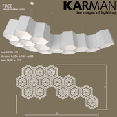 Ceiling suspended Karman FREE