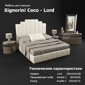 Кровать Signorini Coco Lord