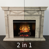 Fireplace 2 in 1
