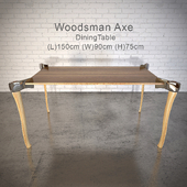 2 tables Woodsman Axe Table