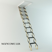 Раздвижная лестница NOZYCOWE LUX