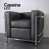 Armchair Cassina Le Corbusier LC2