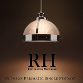 Clemson Prismatic Single Pendant