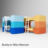 Кровать двухъярусная детская Bunky от Marc Newson