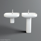 Sink Duravit Happy D.2 with pedestal