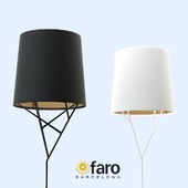 FARO / TREE floor lamp Black & White