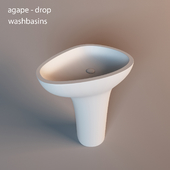 agape - drop washbasin