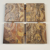 Декоративная панель Maori 120x120