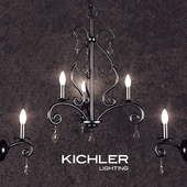Kichler Lighting/Marcele Collection Mini Chandelier  3 Light OZ/Wall Sconce 1 Light OZ