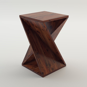 Open Twisted Accent Table