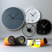 A selection of designer watches / Clock set