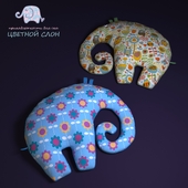 Декоративная подушка "Слон"
