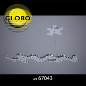 Hanging lamp GLOBO 67043