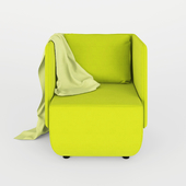 Soft line OPERA by Busk & Hertzog CHAIR, LOW BACK