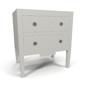 Julian Chichester French Country Bedside 2 Drawer