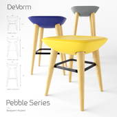 De Vorm Pebble stool