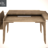 Oak Desk by Anna Malinska