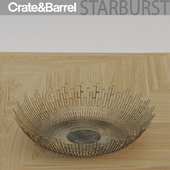 Crate &amp; barrel Starburst bowl