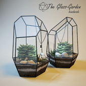 The Glass-garden (table terrarium)