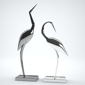 Birds sculpture