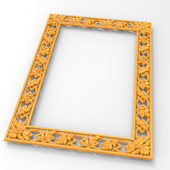 Frame for a mirror