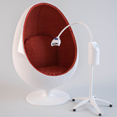 Кресло-яйцо (Egg chair) со спикером