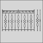 Forged fence 4