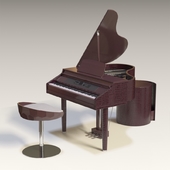 FF Piano bar and cristallino bar stool