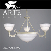 Chandelier ARTE LAMP A8777LM-3-3WG