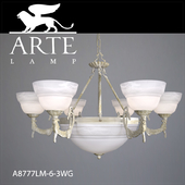 Chandelier ARTE LAMP A8777LM-6-3WG