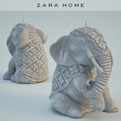 Zara home candle Seated Elephant