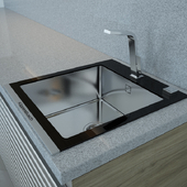 Kitchen Sink EAGK4500, Kitchen Faucet VA4600