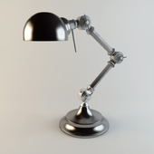 Table lamp on a stand