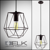 Elk Lighting / Delaney 1 Light Foyer Pendant