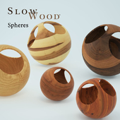 SlowWood Spheres containers