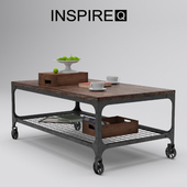 INSPIRE Q Nelson Industrial Modern Rustic Cocktail Table