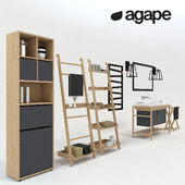 Agape set (a set of bathroom furniture)