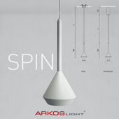 Hanging lamp SPIN by ARKOSLIGHT
