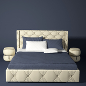 Bed and bedside tables Target point Capri