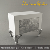 Art. 42202 Comodino - Bedside table - Mesita de noche-Minimal baroque-Modenese Gastone
