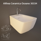 Биде подвесное Oceano Althea Ceramica 30334
