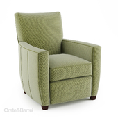 Crate & Barrel Streeter Recliner