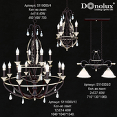 Chandeliers and suspension Donolux Gotico