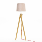 Modern Wooden Floor Lamp (LB-10026)