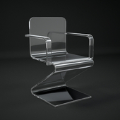 Glass Armchair